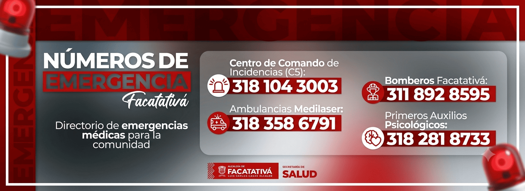Números de Emergencia Facatativá